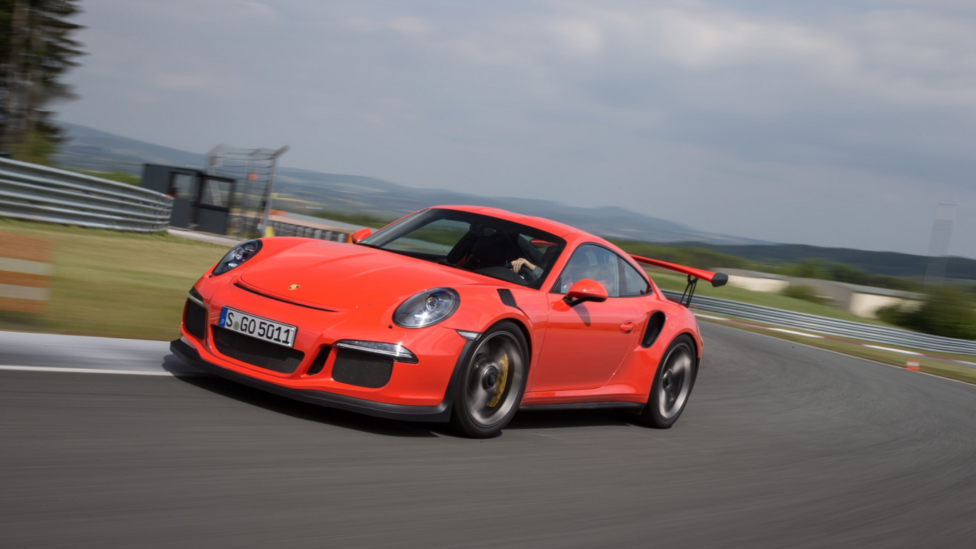 Обои Порше, Porsche 911 GT3 R 991, спорткар, авто, суперкар в разрешении 1366x768