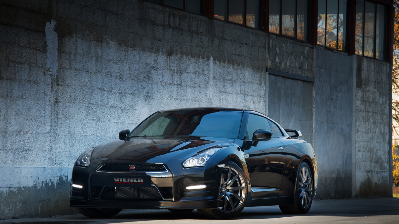 Обои Ниссан, авто, тюнинг автомобилей, спорткар, суперкар в разрешении 1366x768