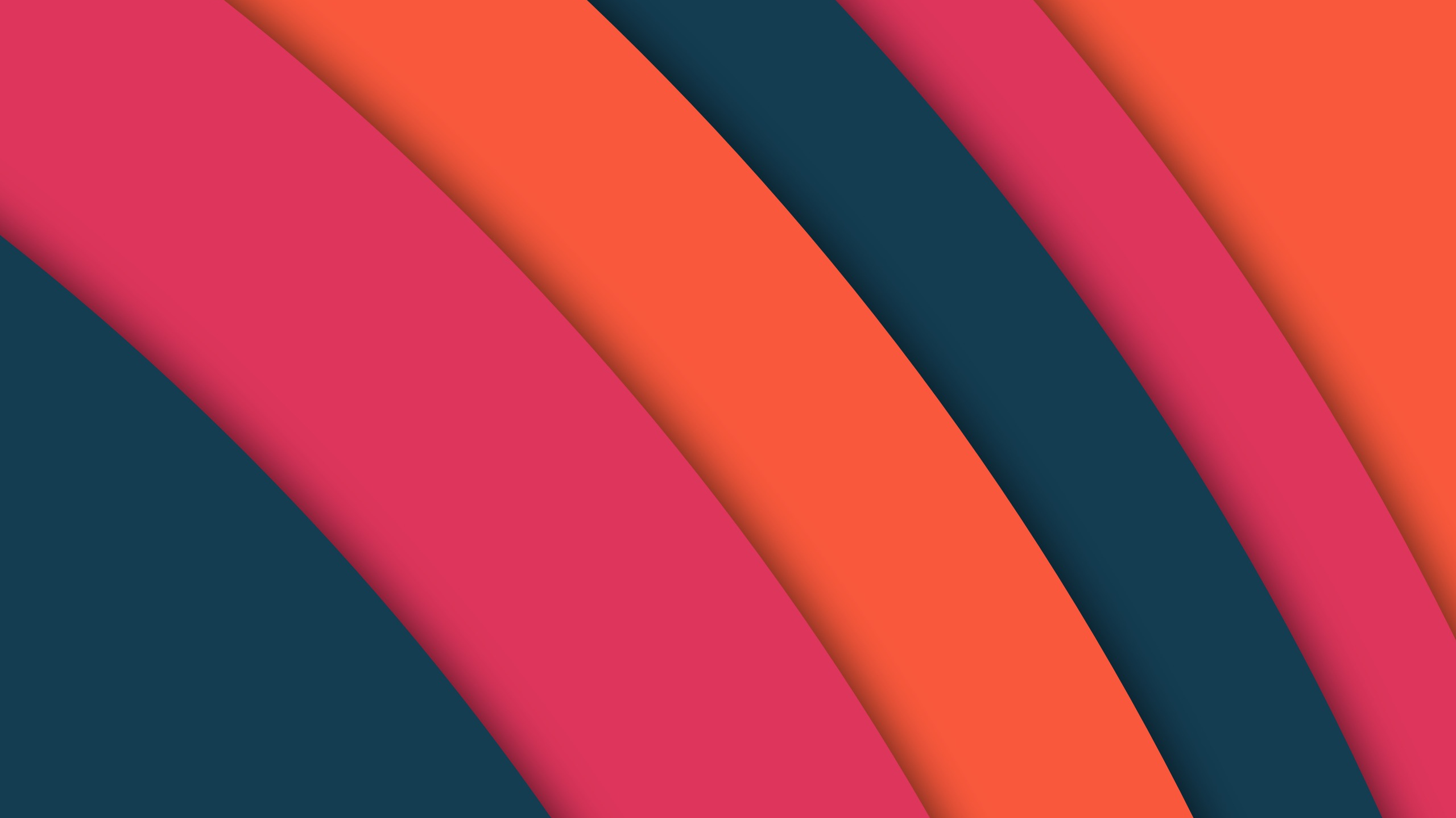 Обои Апельсин, цвет, графика, красный цвет, текстура в разрешении 2560x1440