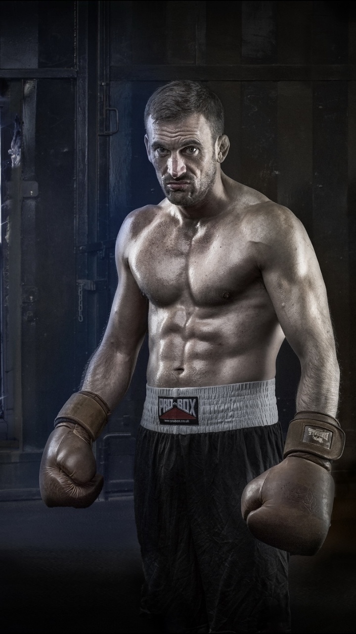 Обои бокс, мышца, бой, агрессия, мышцы в разрешении 720x1280