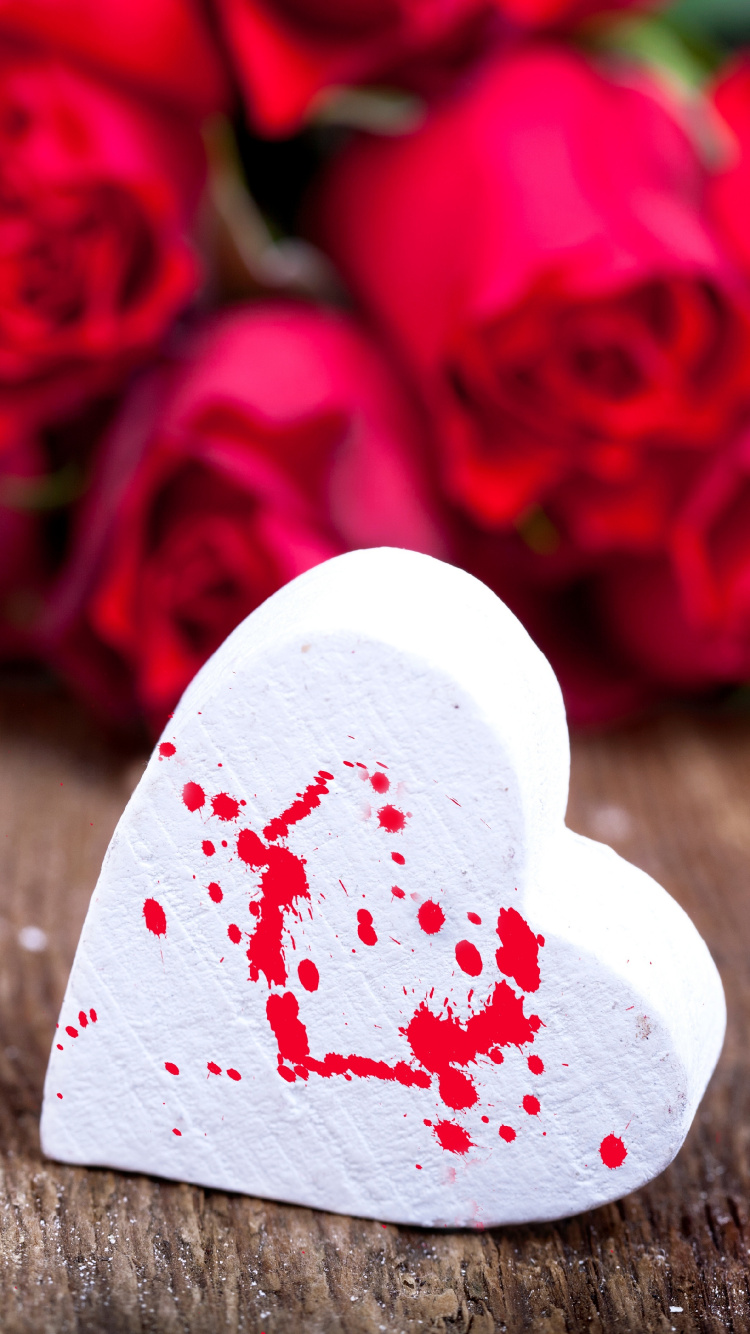 Обои День Святого Валентина, сердце, любовь, фильм, лепесток в разрешении 750x1334