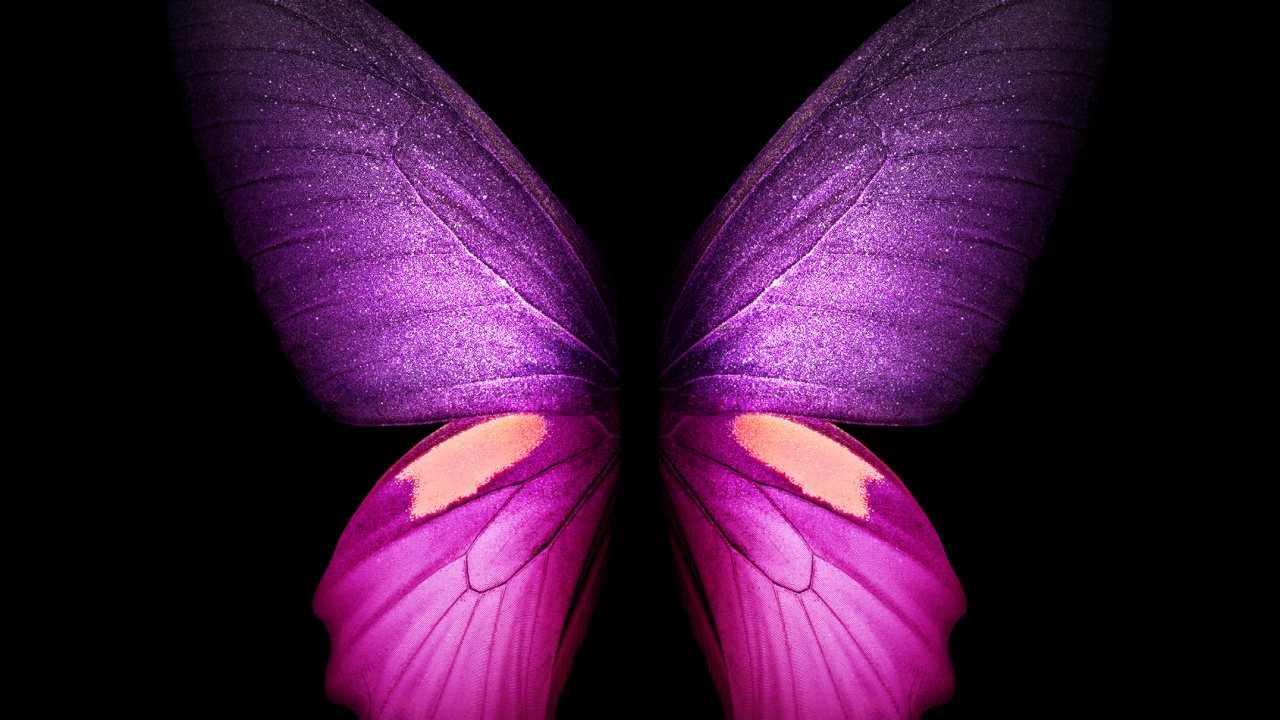 Обои Samsung Galaxy, Samsung, Samsung Galaxy Fold, складной смартфон, смартфон в разрешении 1280x720