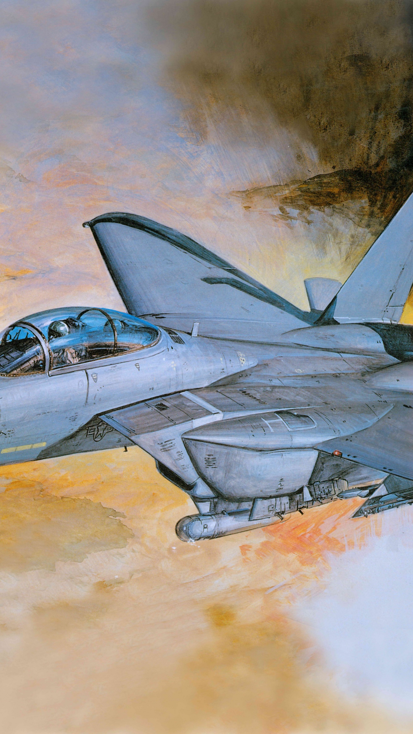 Обои макдоннелл Дуглас, самолеты, самолет, военный самолет, воздушные силы в разрешении 1440x2560