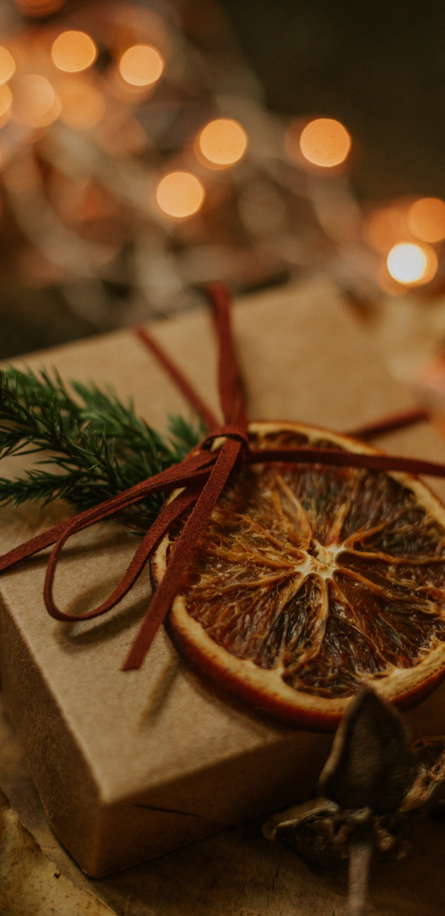 Обои пища, натюрморт, цитрус, Апельсин, Рождество в разрешении 1440x2960