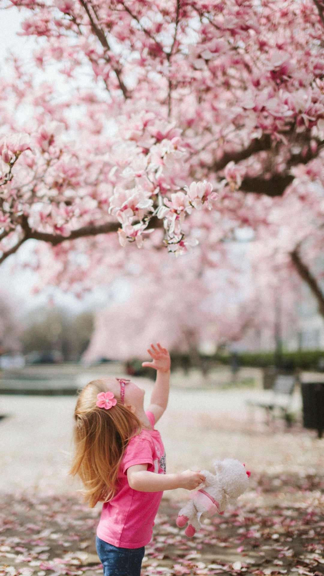 Обои привлекательность, цветок, растение, Люди в природе, ботаники в разрешении 1080x1920