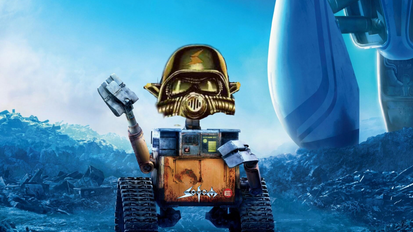 Обои пиксар, 18 ноября 2008 на DVD, технология, фильм, семейный фильм в разрешении 1366x768