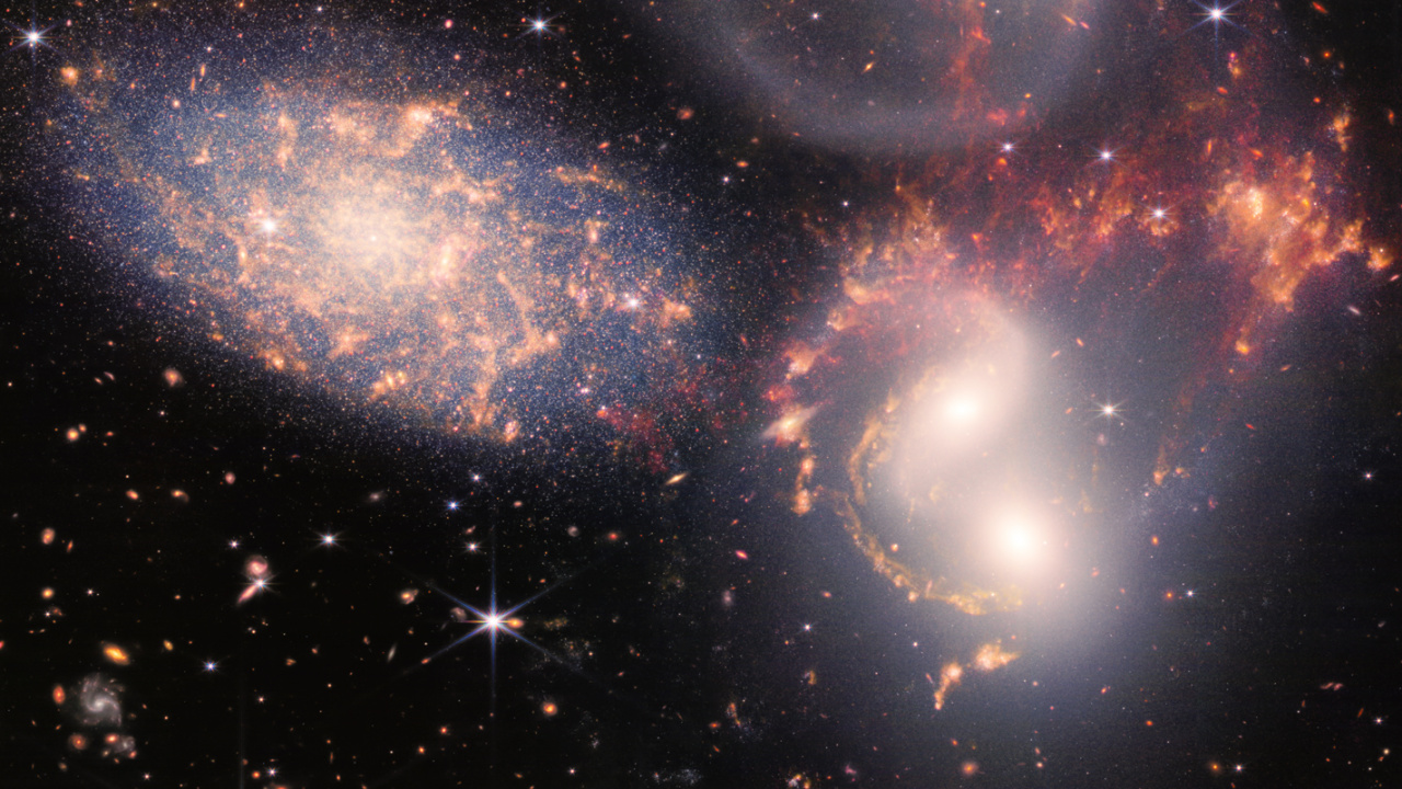 Обои космос, вселенная вебба, Астрономия, Космический Телескоп Джеймса Вебба, звезда в разрешении 1280x720