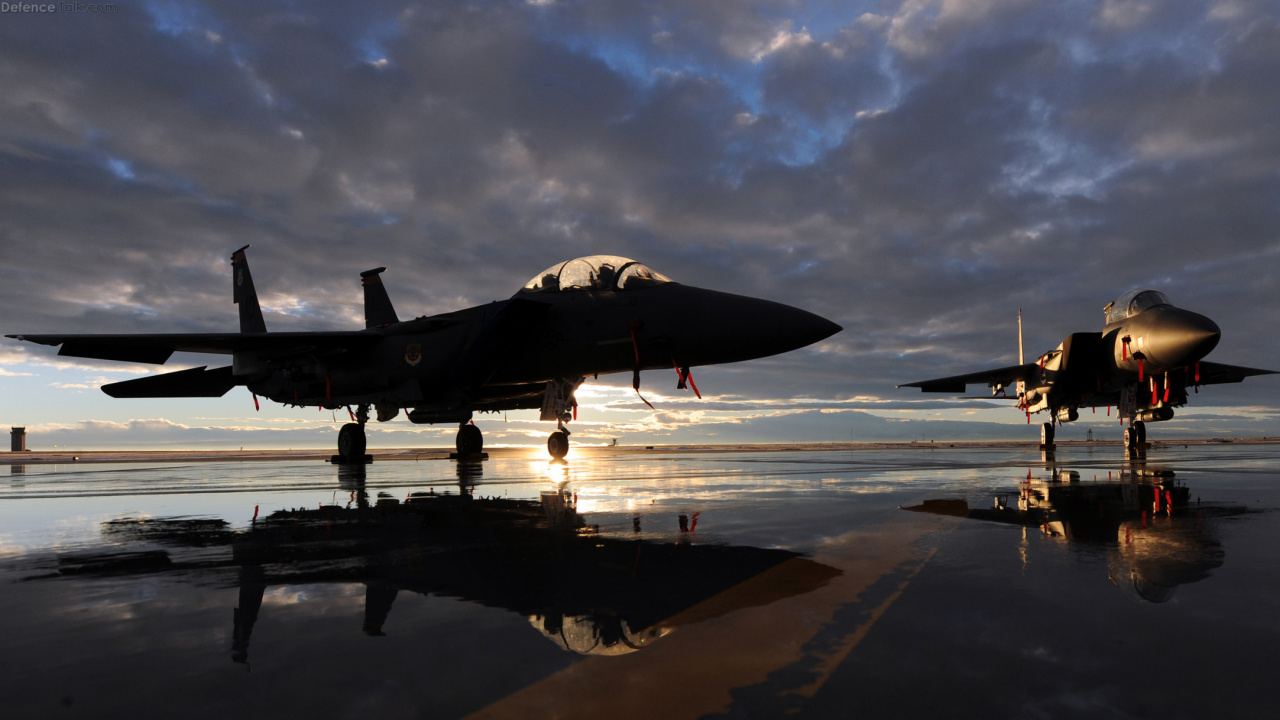 Обои военный самолет, макдоннелл Дуглас, воздушные силы, авиация, истребительная авиация в разрешении 1280x720