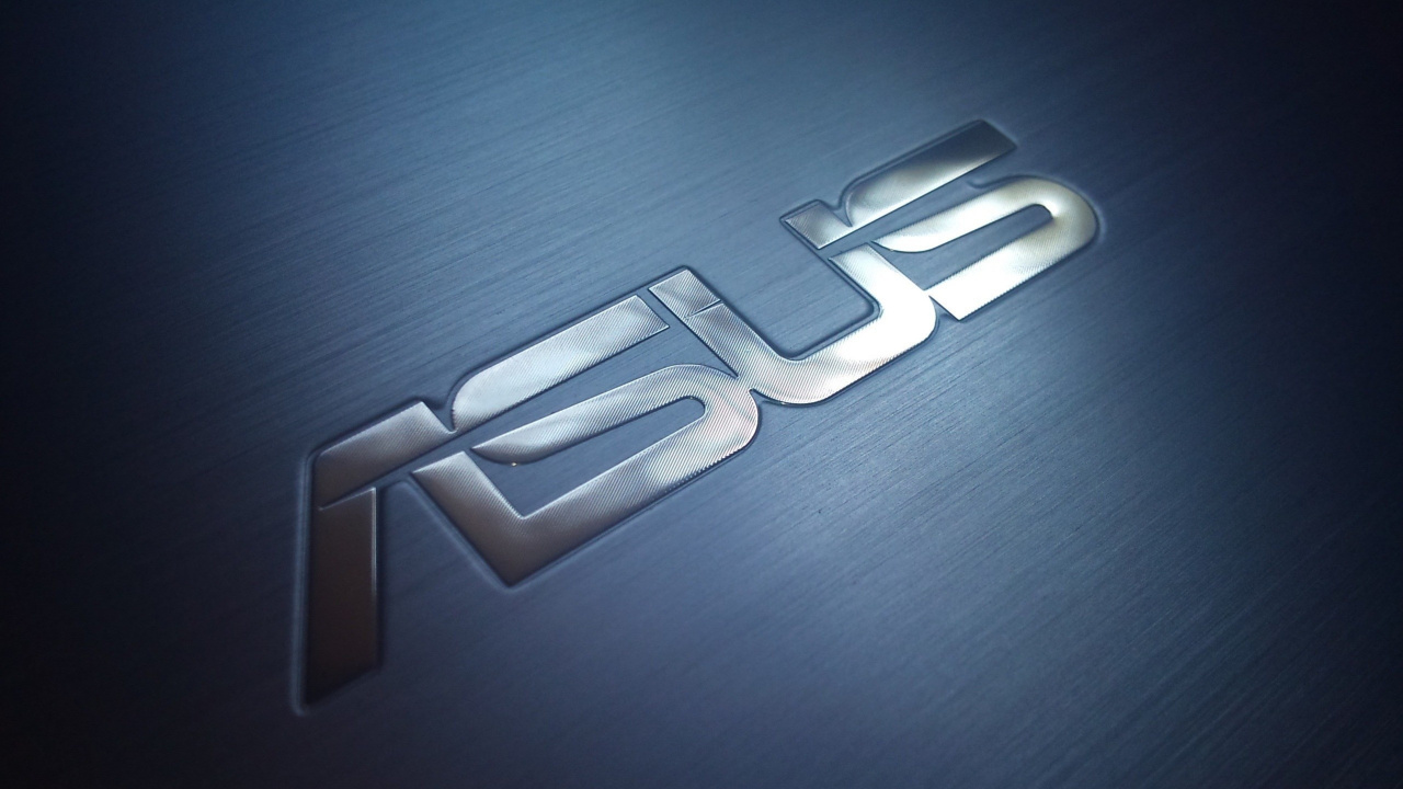 Обои asus, лого, текст, авто, графика в разрешении 1280x720