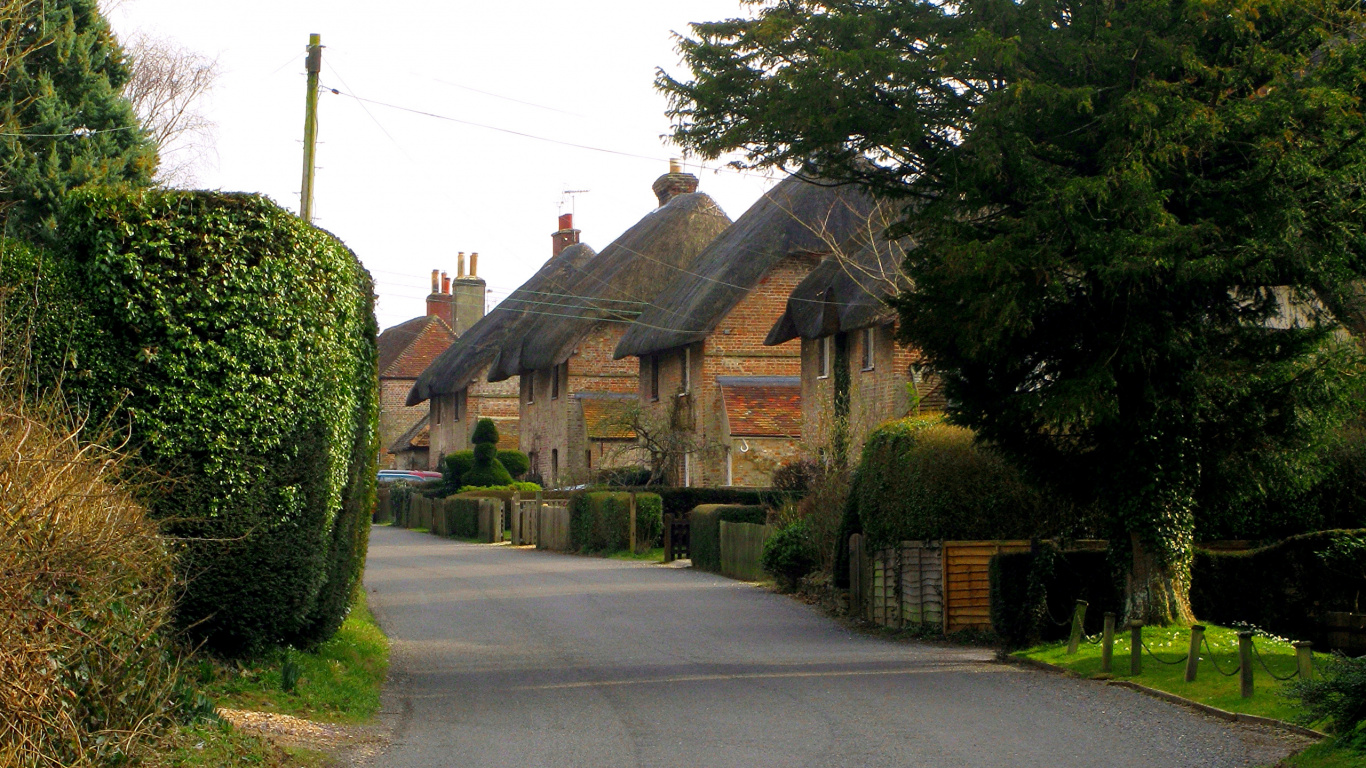 Обои Хаус, свойство, коттедж, здание, деревня в разрешении 1366x768