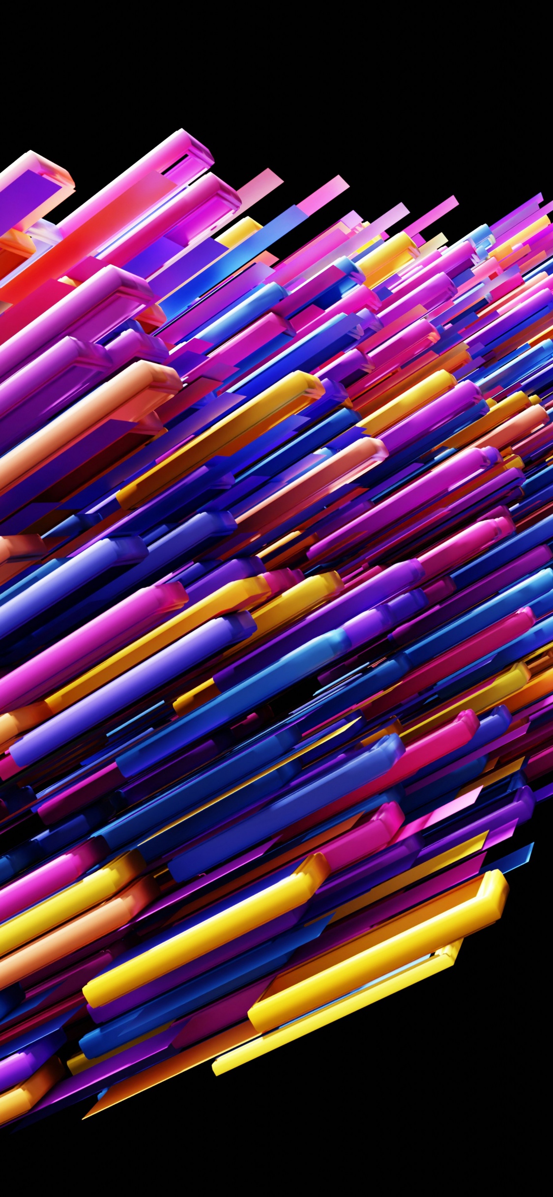 Обои Оранжевый цвет, искусственный интеллект, обучение, трансформатор, бесплатно в разрешении 1125x2436