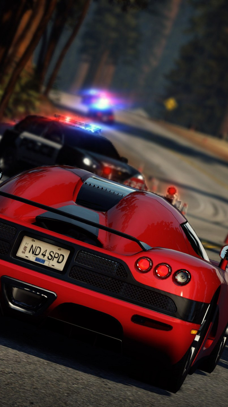 Обои need for speed hot pursuit, гонки видео игры, xbox 360, electronic arts, суперкар в разрешении 750x1334