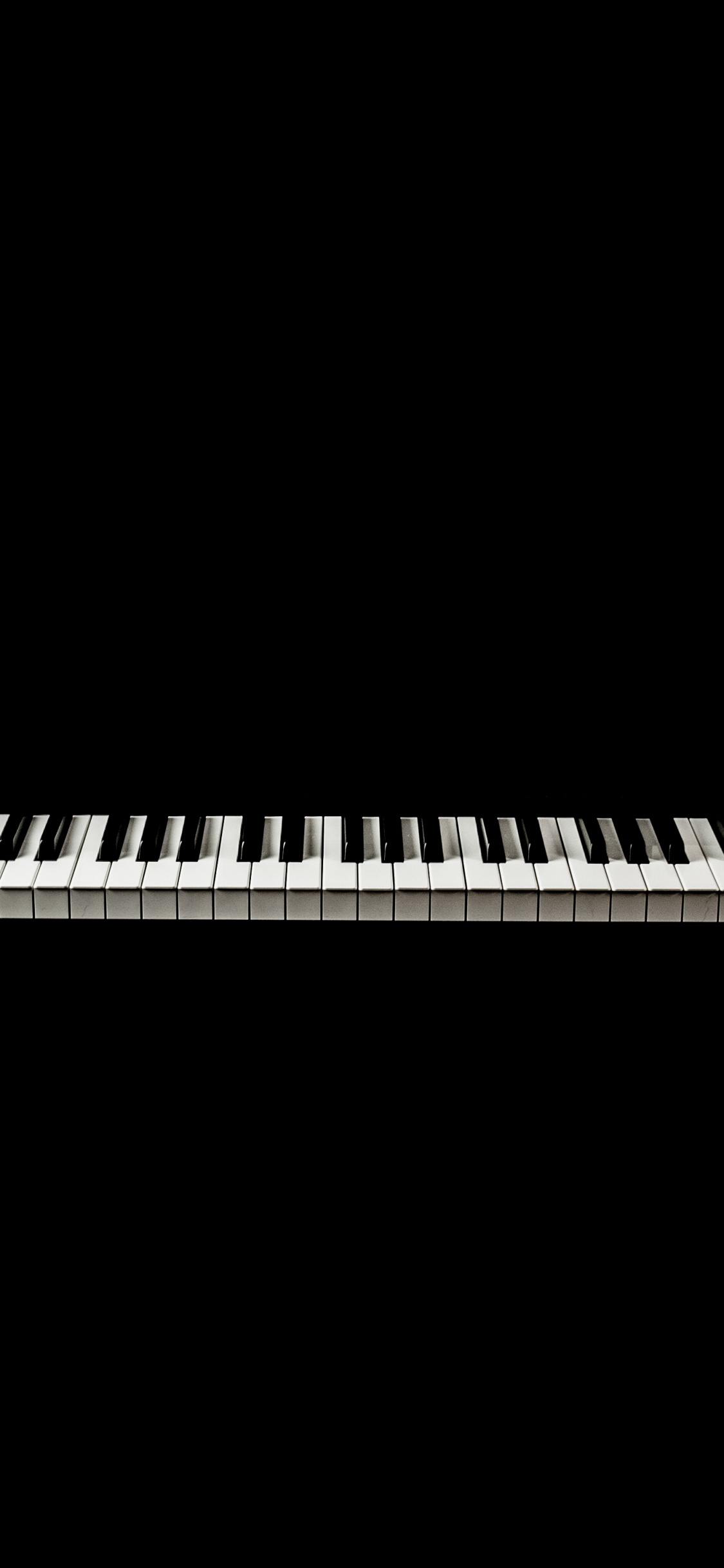 Обои синтезатор, цифровое пианино, электрическое пианино, фортепьяно, клавиатура в разрешении 1125x2436