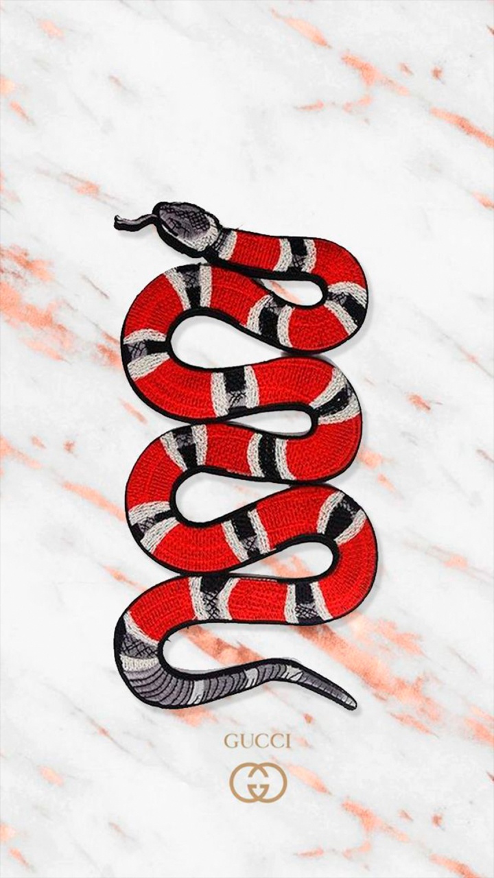 Обои телефон гуччи, Гуччи, растение, змея, пресмыкающееся в разрешении 720x1280