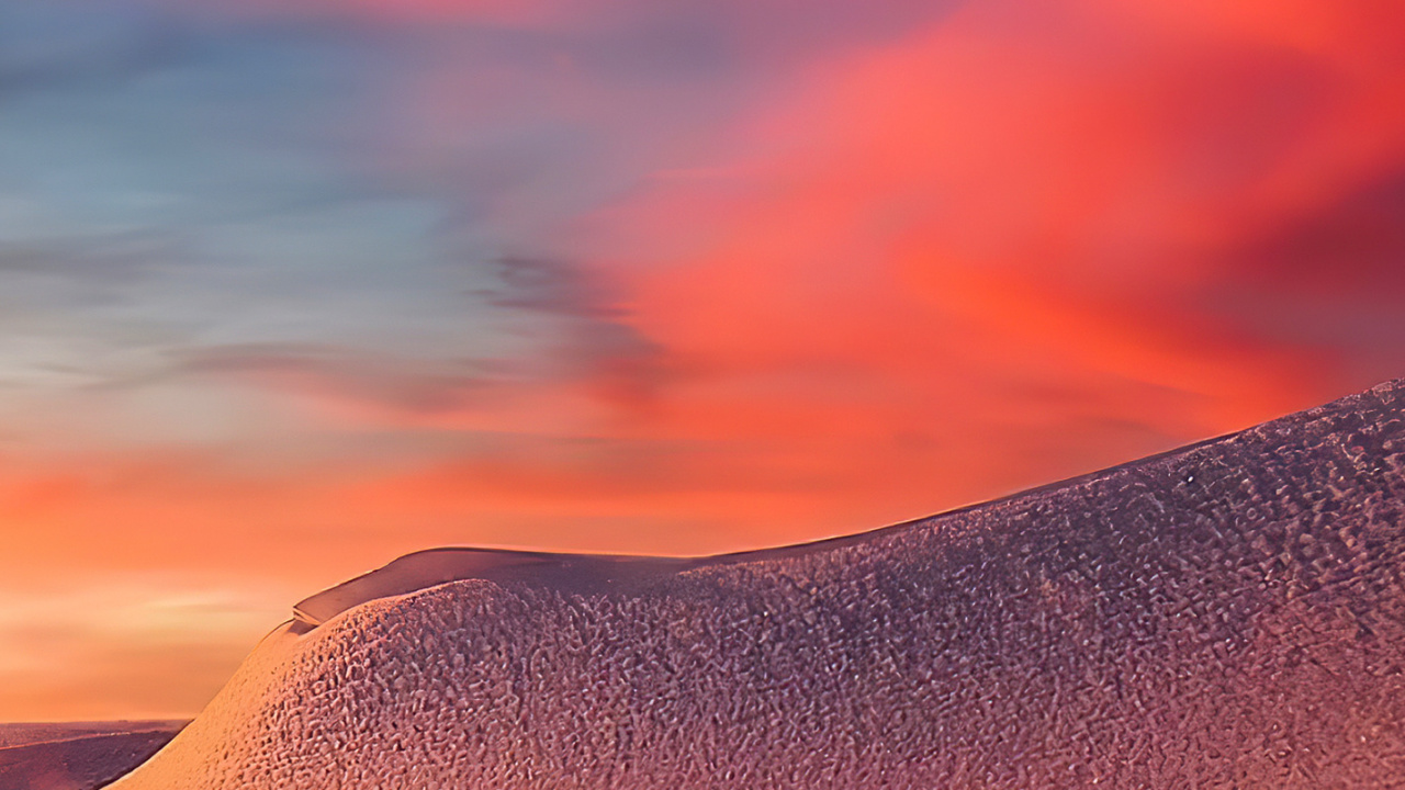 Обои эрг, пустыня сахара, макарон, песок, Дюна в разрешении 1280x720