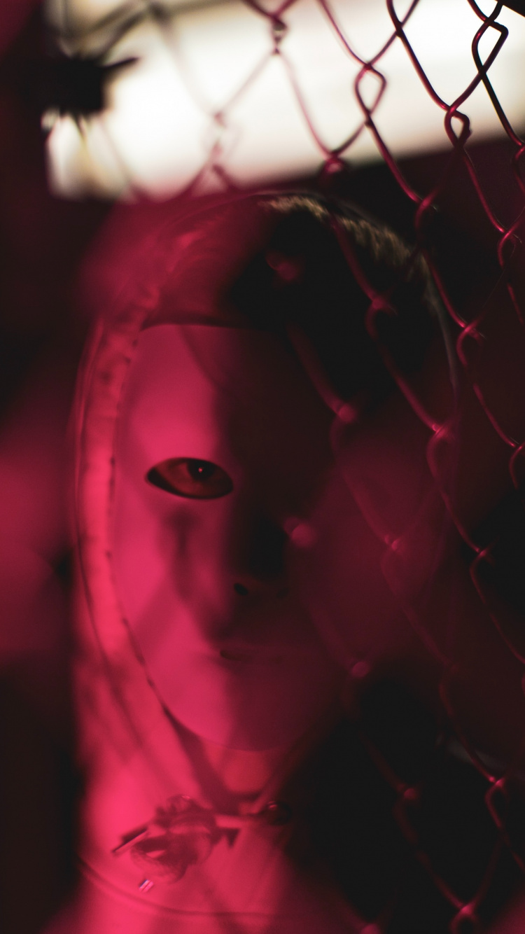 Обои красный цвет, свет, розовый, вода, пурпурный цвет в разрешении 750x1334