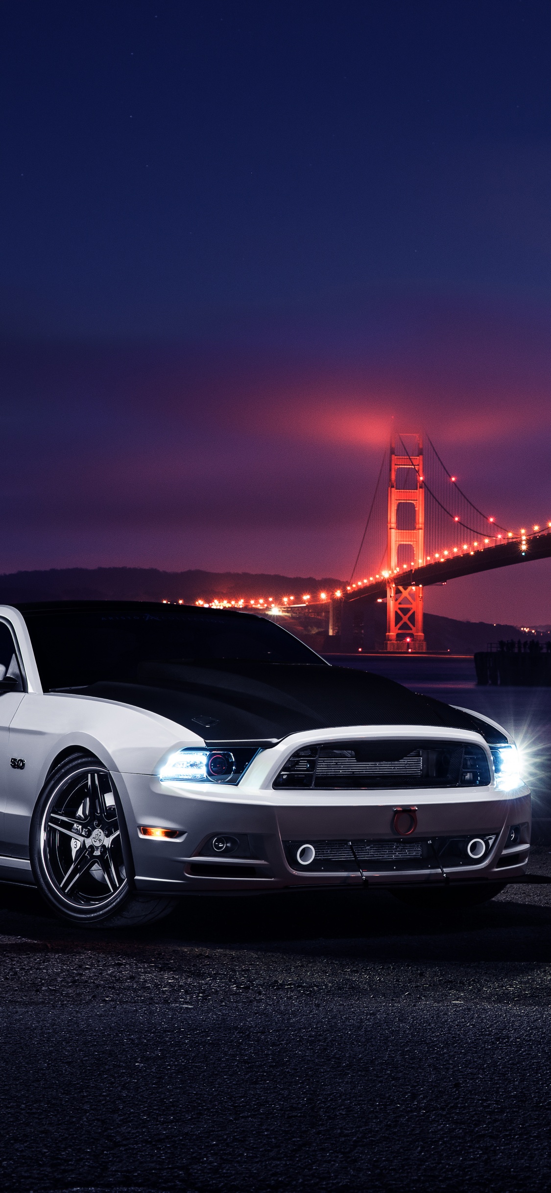 Обои Шелби Мустанг, авто, Форд Мустанг СВТ Кобра, спорткар, мускул кар в разрешении 1125x2436