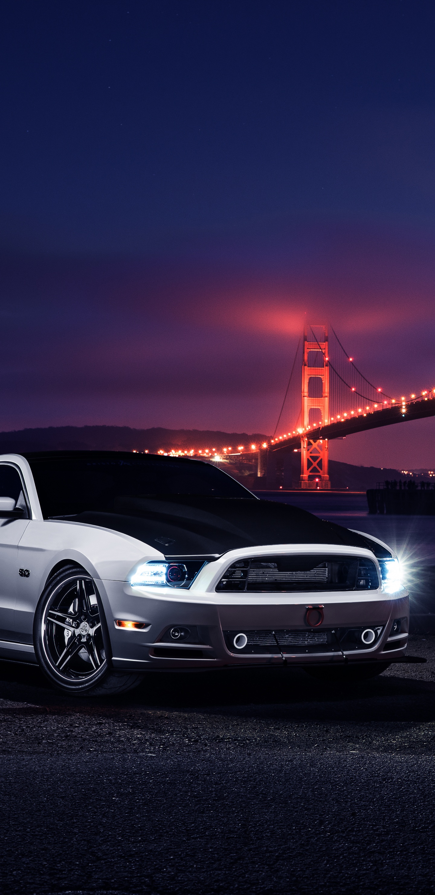 Обои Шелби Мустанг, авто, Форд Мустанг СВТ Кобра, спорткар, мускул кар в разрешении 1440x2960