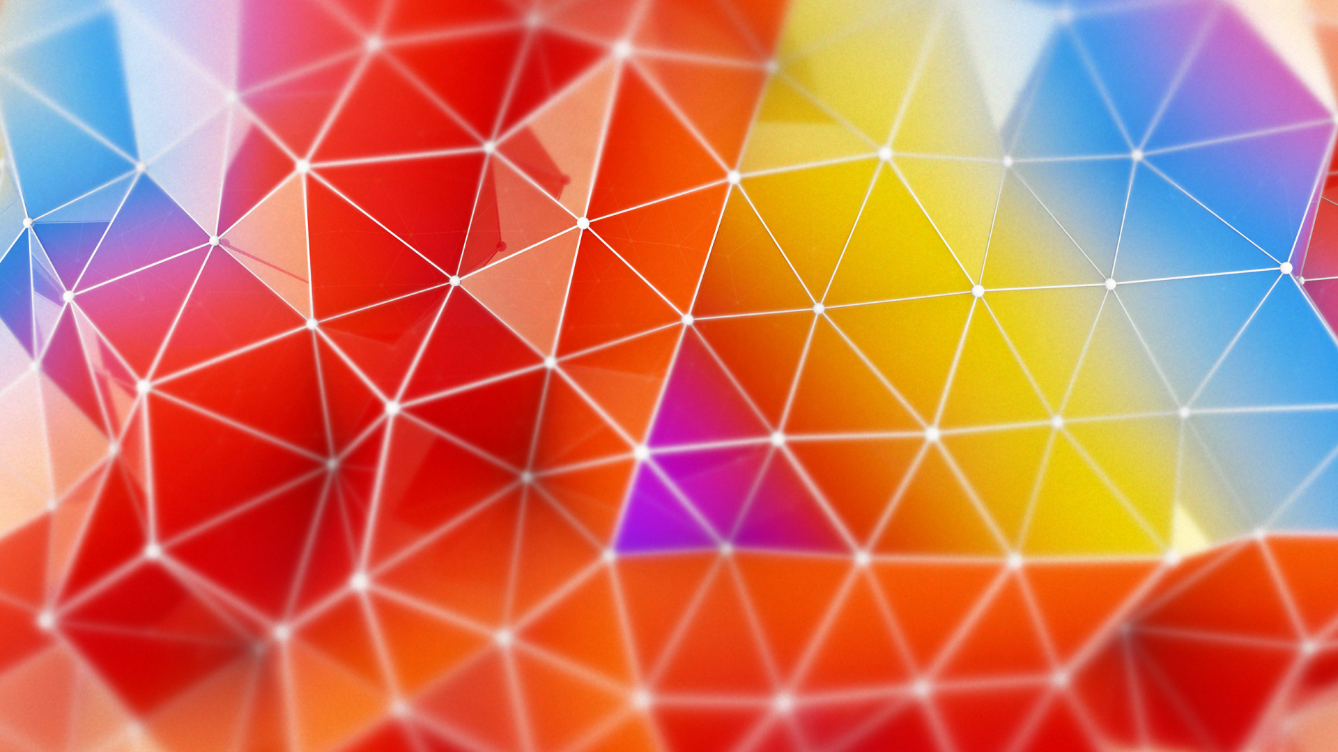 Обои Апельсин, узор, треугольник, линия, дизайн в разрешении 1920x1080