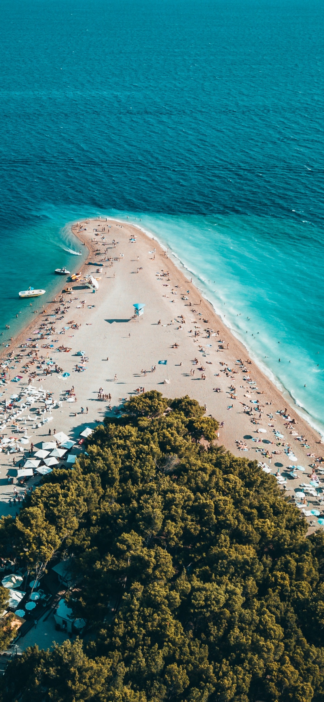 Обои андроид, андроид 10, вода, гидроресурсы, лазурный в разрешении 1125x2436