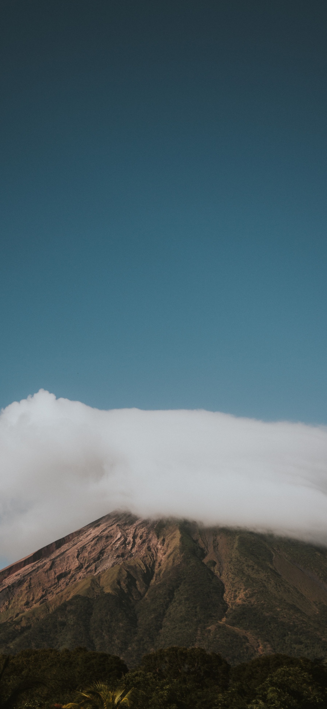 Обои облако, атмосфера, кучевое облако, microsoft azure, путешествие в разрешении 1125x2436