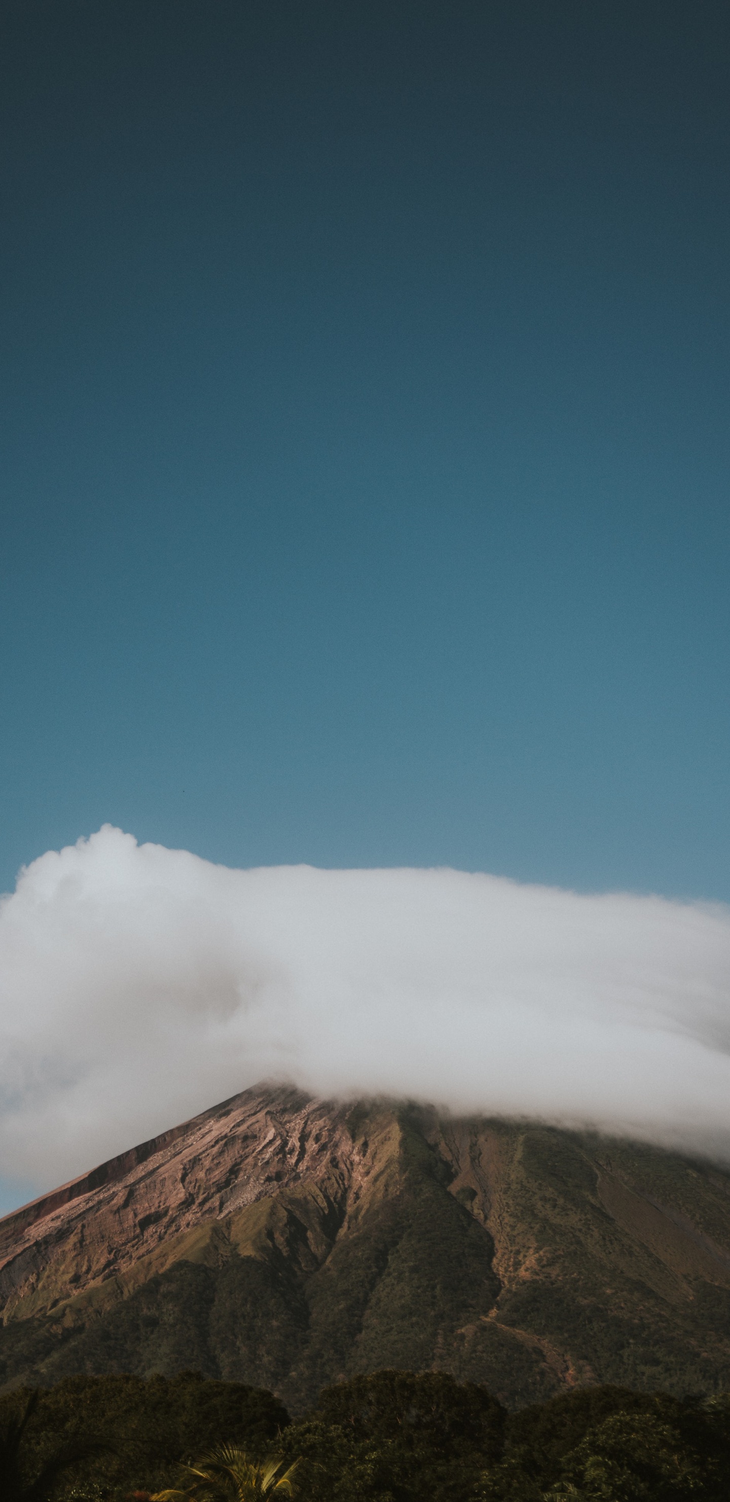 Обои облако, атмосфера, кучевое облако, microsoft azure, путешествие в разрешении 1440x2960