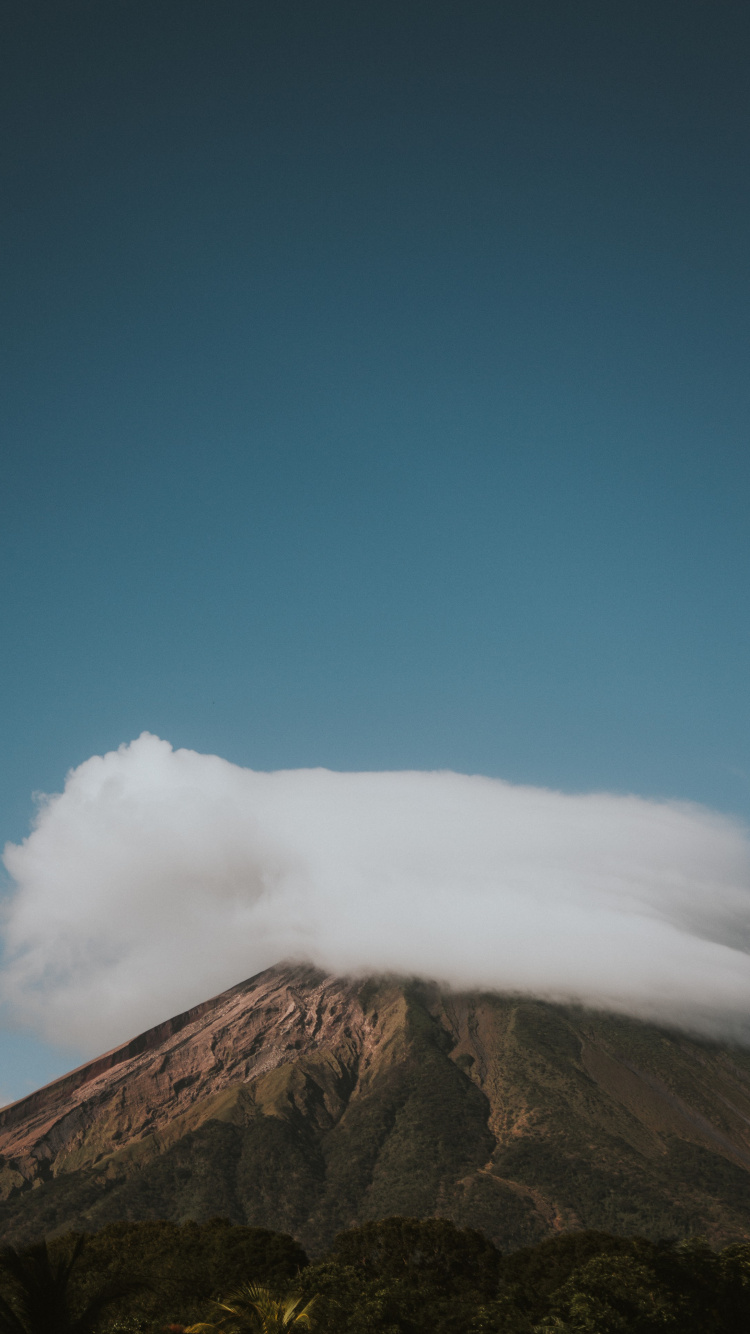 Обои облако, атмосфера, кучевое облако, microsoft azure, путешествие в разрешении 750x1334