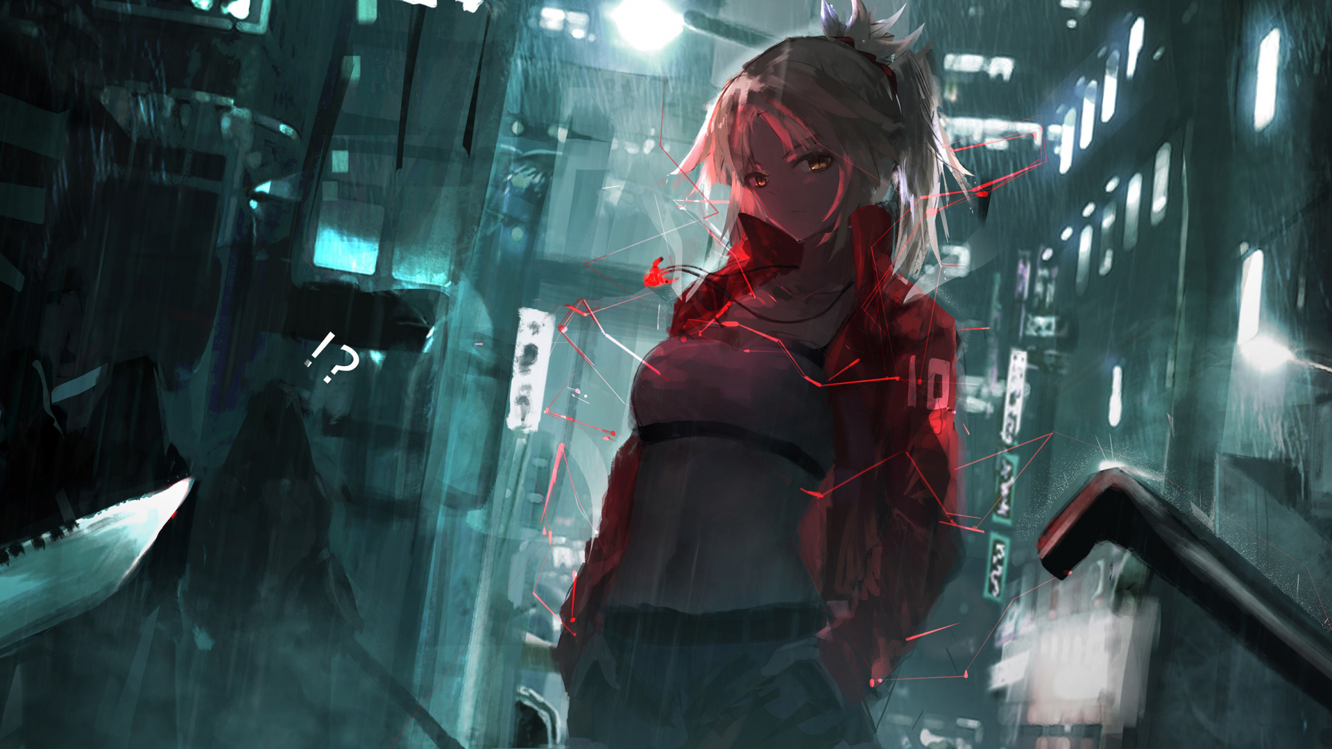 Обои вымышленный персонаж, Судьба Апокрифы, Мордред, игра-боевик, Цифровой композитинг в разрешении 1920x1080