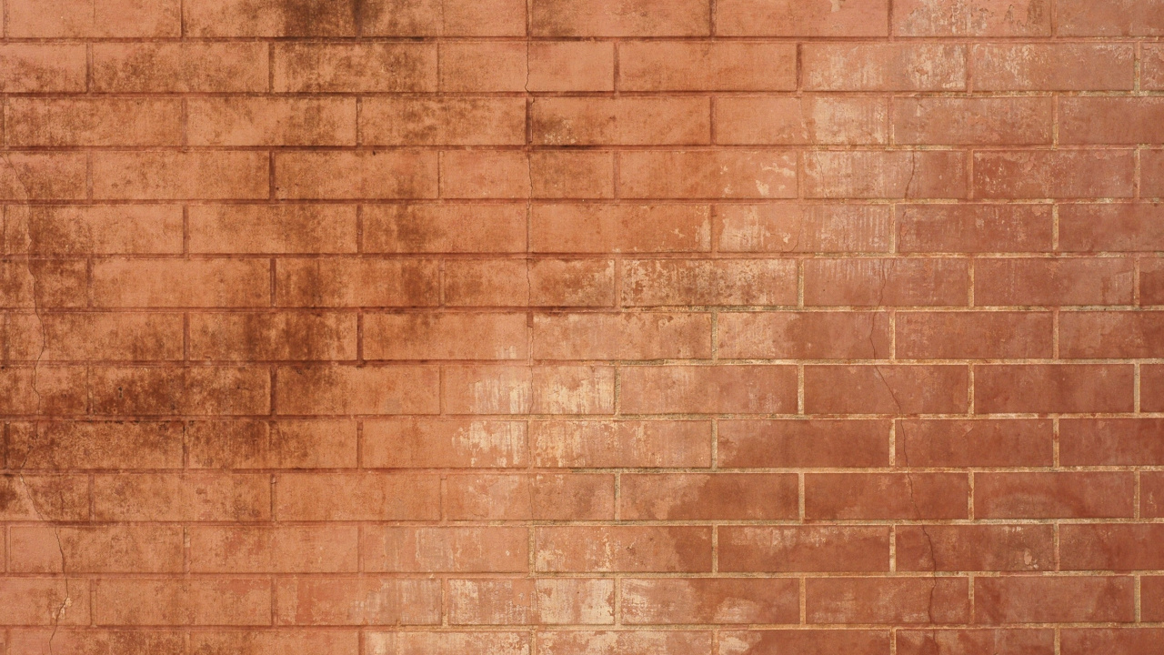 Обои кирпич, твердая древесина, стена, морилка, кирпичная кладка в разрешении 1280x720