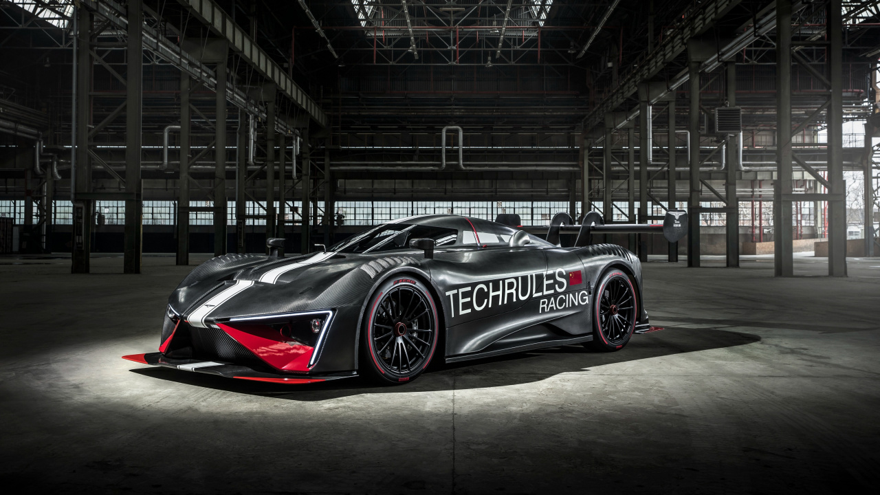 Обои Женевский Автосалон 2018, techrules ren, легковые автомобили, Женевский автосалон 2017, 2019 Женевском Автосалоне в разрешении 1280x720