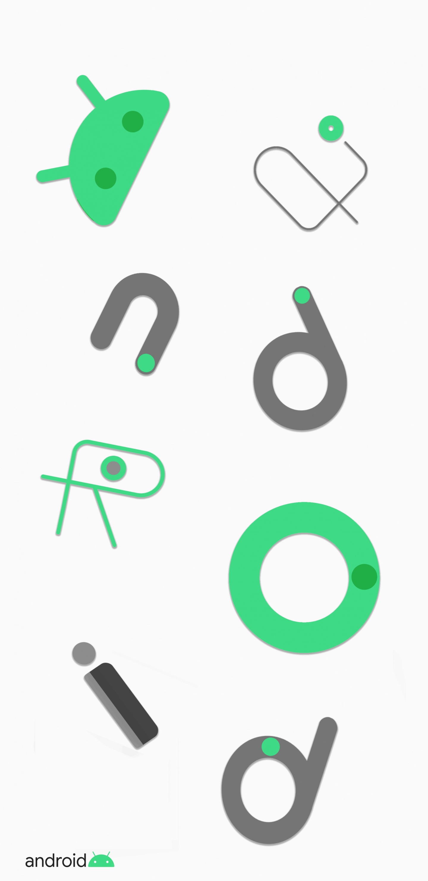 Обои андроид, Google, Google Pixel 4, гугл пиксель 4 xl, пиксель 4a в разрешении 1440x2960