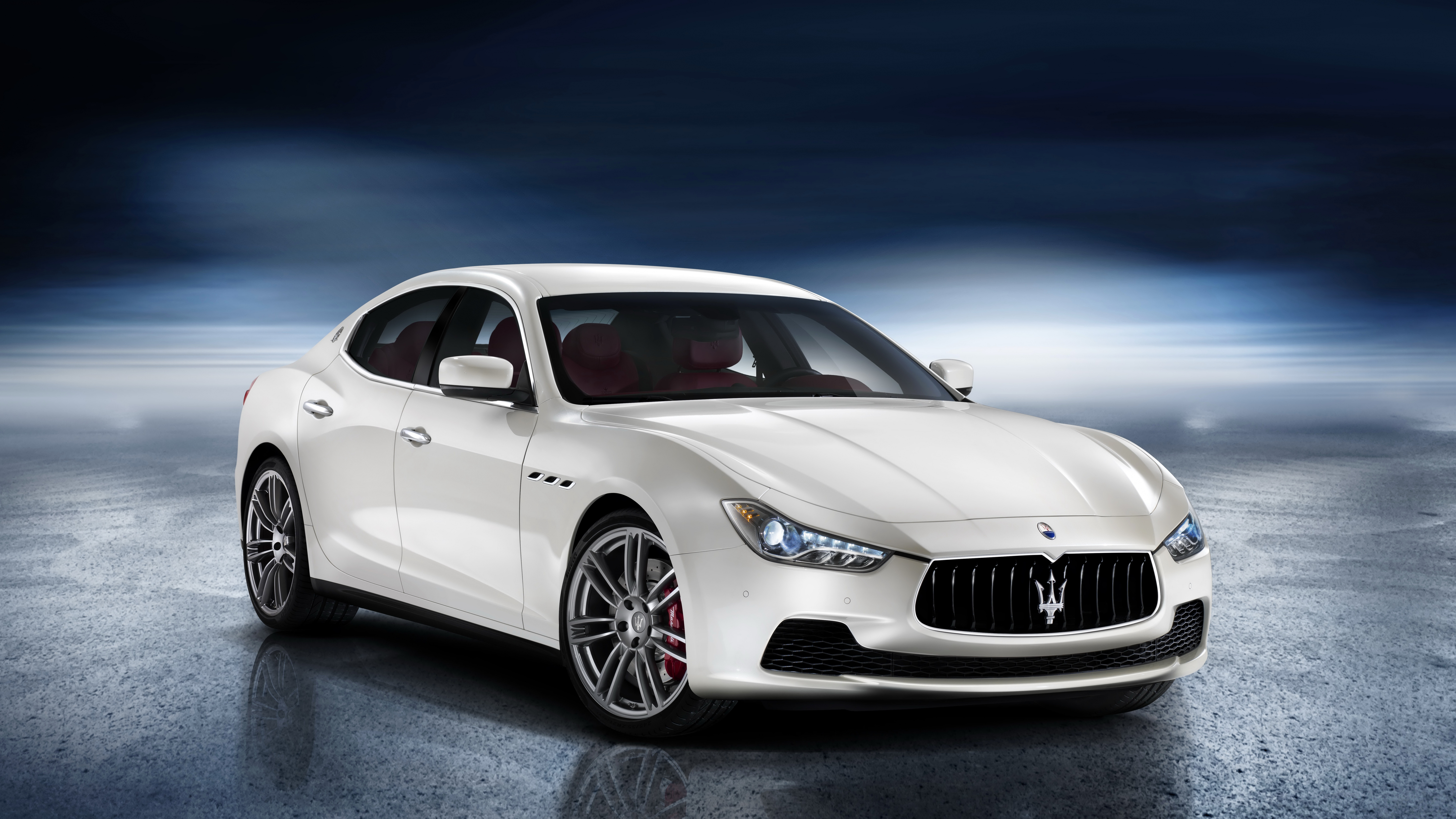 Обои Мазерати гибли 2014, Мазерати, авто, maserati quattroporte, спорткар в разрешении 7680x4320