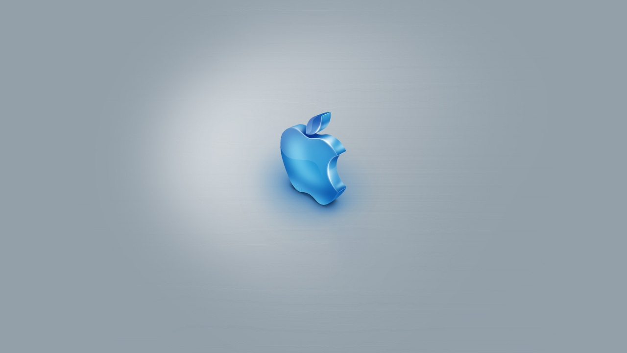 Обои apple, синий, лазурный, Apple имак 27 конце 2013 года, лазурь в разрешении 1280x720
