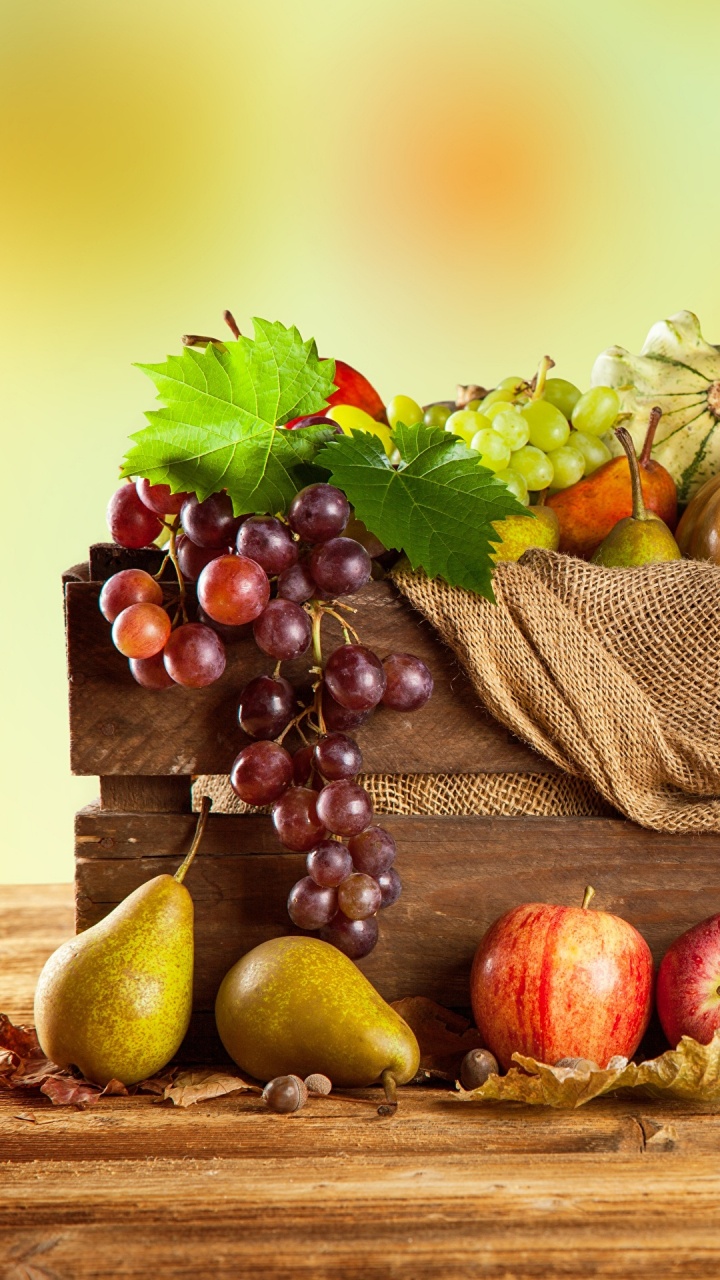 Обои фрукты, овощ, природные продукты, натюрморт, пища в разрешении 720x1280