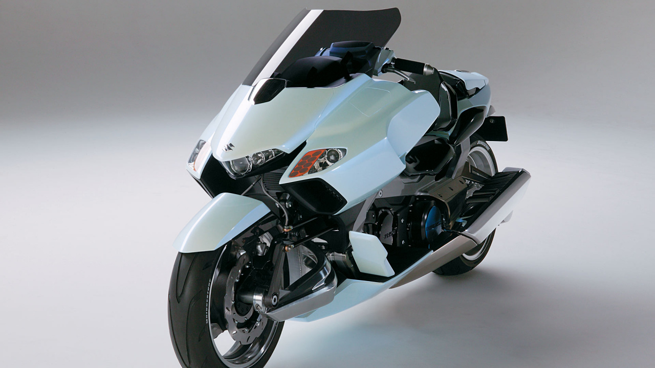 Обои suzuki, мотоцикл, Скутер, авто, Обтекатель мотоцикла в разрешении 1280x720