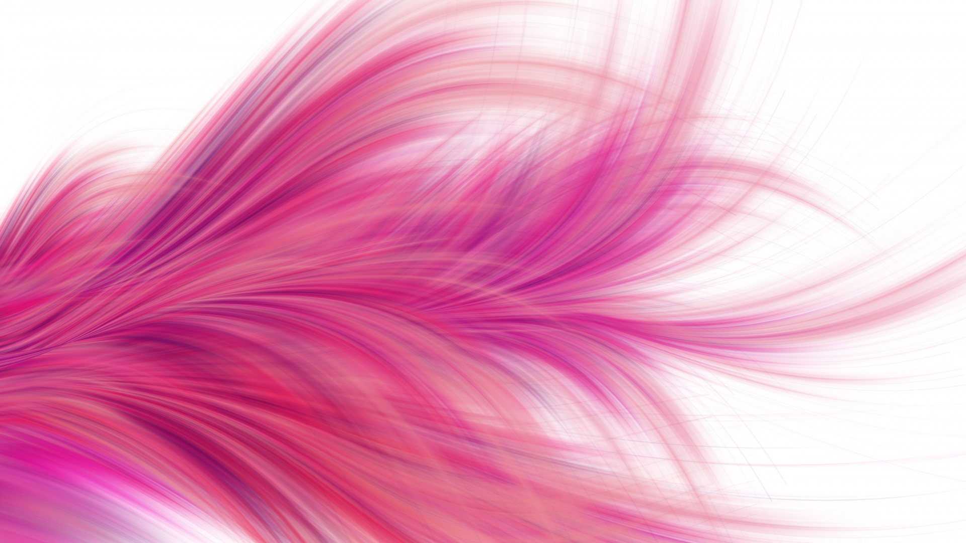 Обои Девчушки девушка, розовый, волосы, красный цвет, пурпурный цвет в разрешении 1920x1080