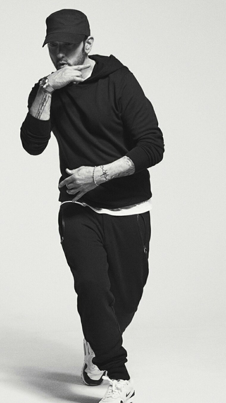 Обои оживление, белые, черный, стояние, рука в разрешении 750x1334