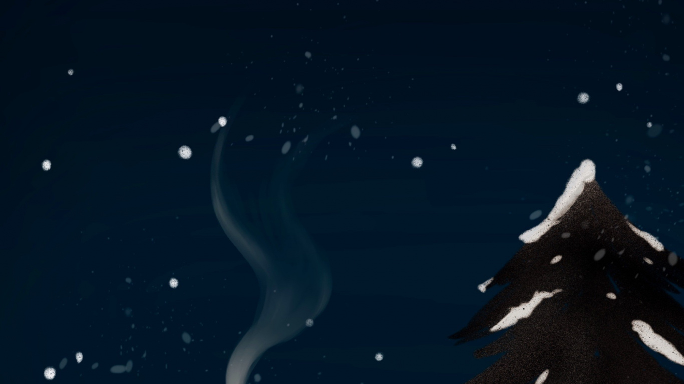 Обои Новый год, Рождество, зима, елка, мир в разрешении 1366x768