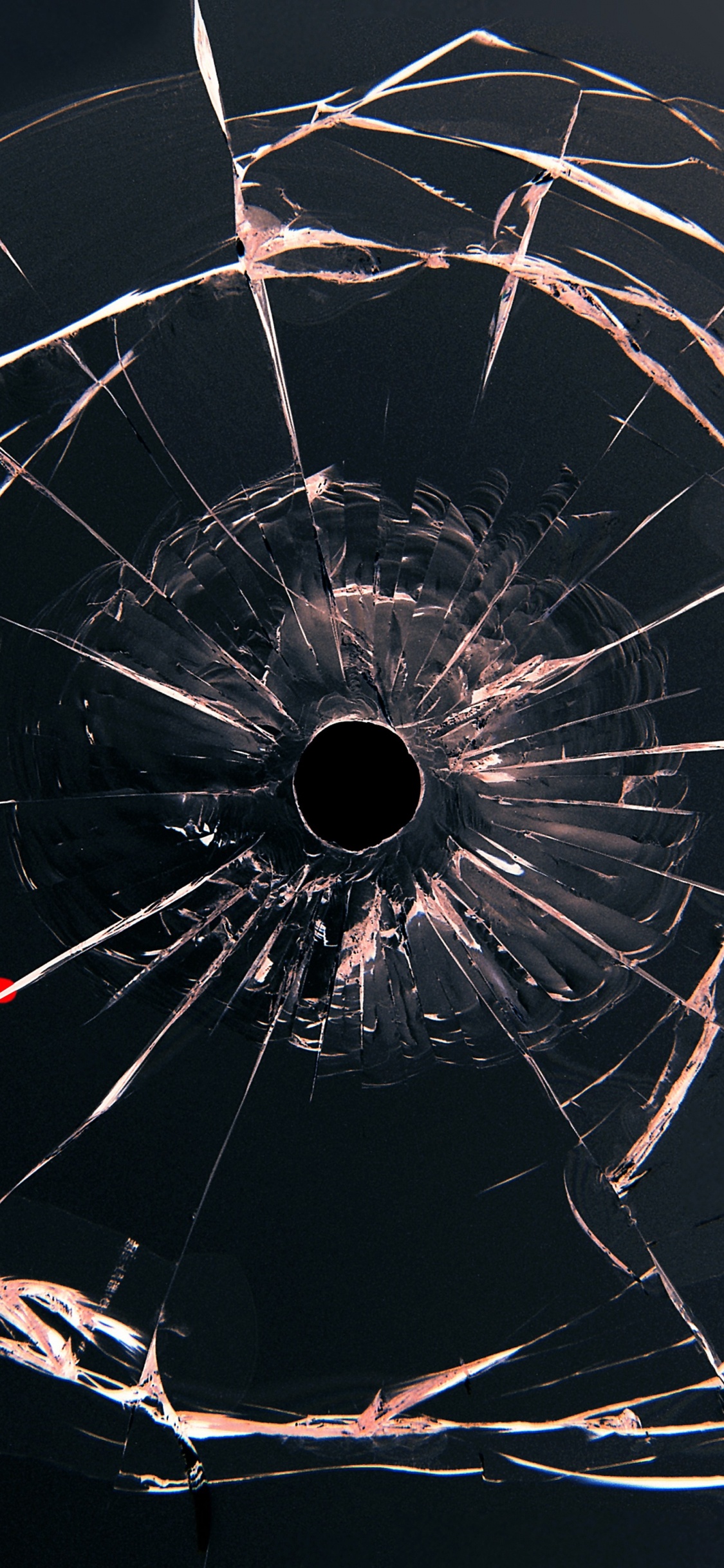 Обои паутина, вода, линия, темнота, иллюстрация в разрешении 1125x2436