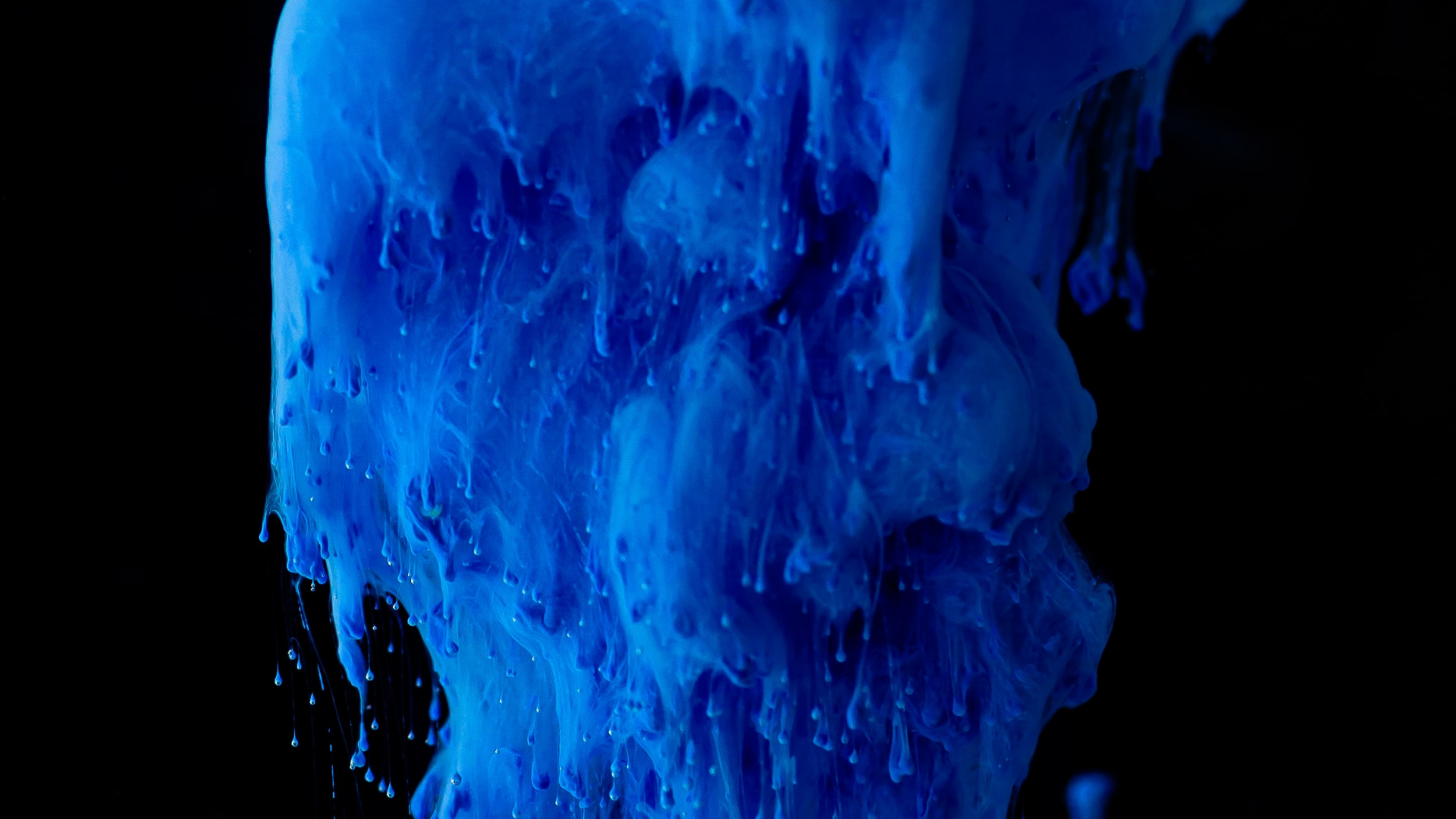 Обои живопись, чернила, планшет, жидкий, вода в разрешении 1920x1080