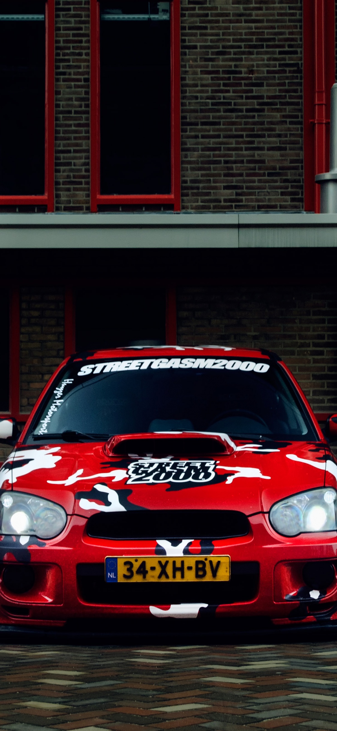 Обои subaru, спорткар, авто, спортивный гоночный автомобиль, автоспорт в разрешении 1125x2436