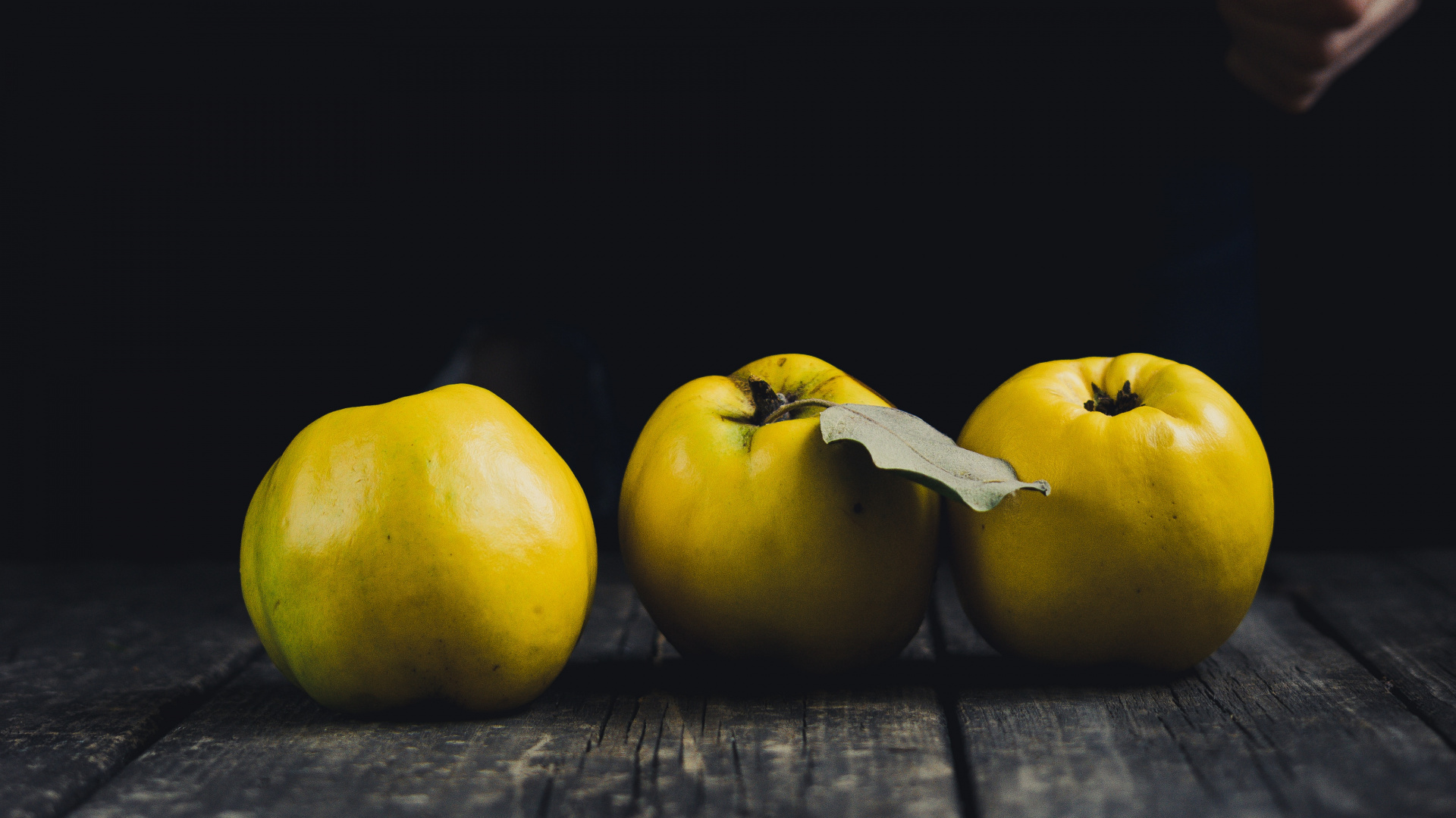 Обои фрукты, айва, желтый, растение, натюрморт в разрешении 1920x1080