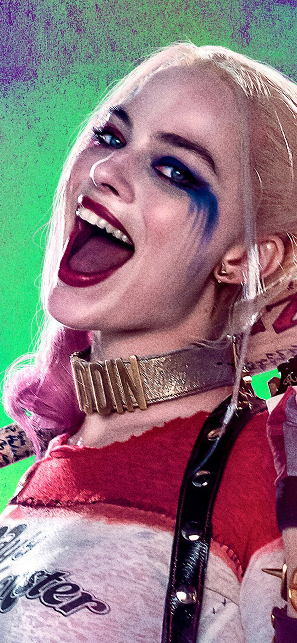 Обои Марго Робби, Харли Квинн, отряд самоубийц, Джокер, музыкальный исполнитель в разрешении 1242x2688