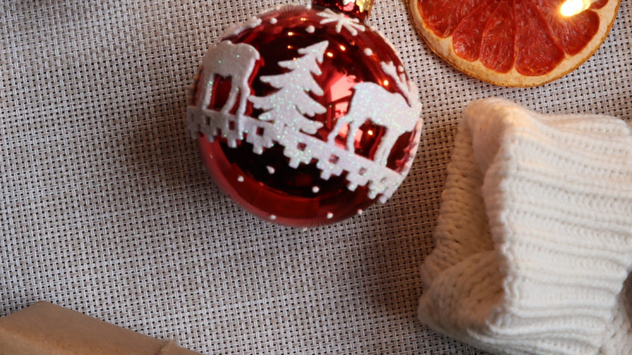 Обои рождественский орнамент, Рождество, андроид, Рангпур, ткань в разрешении 1280x720