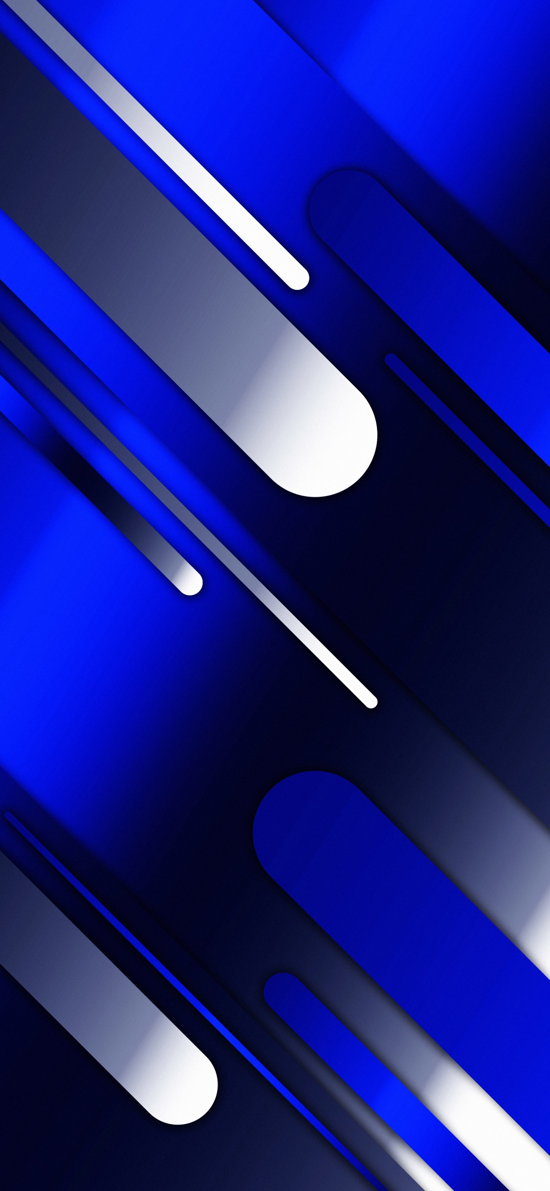 Обои свет, висгун - социальная сеть, синий, лазурный, линия в разрешении 1125x2436