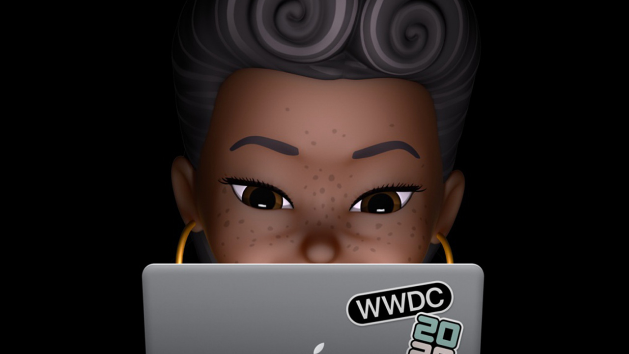 Обои apple, амолед, iPhone, WWDC 2020, яблоко в разрешении 1280x720