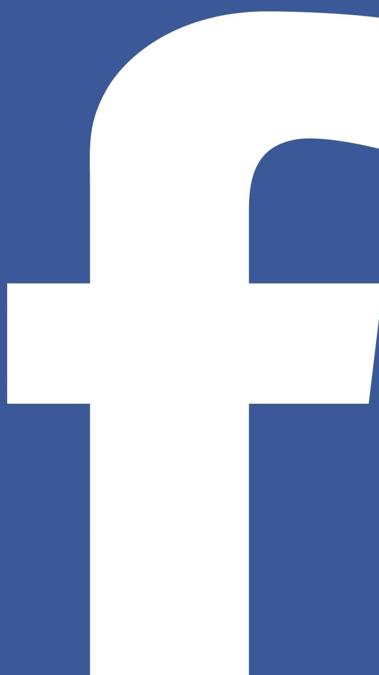 Обои лого, синий, символ, линия, синий цвет в разрешении 750x1334