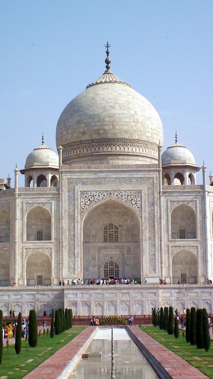 Обои Тадж-Махал, Агра Форт, Фатехпур Сикри, Новые семь чудес света, ХОХО праздники в разрешении 720x1280
