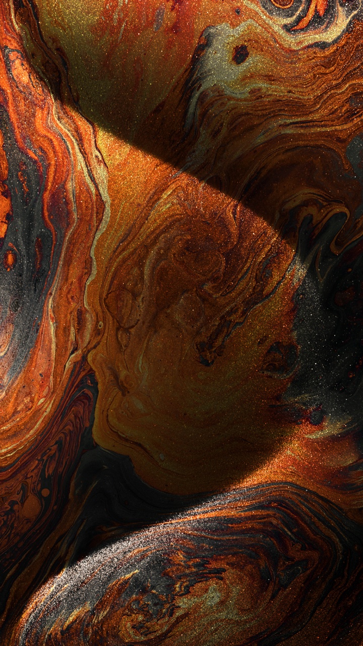 Обои iPhone, древесина, живопись, Эпл, арт в разрешении 720x1280