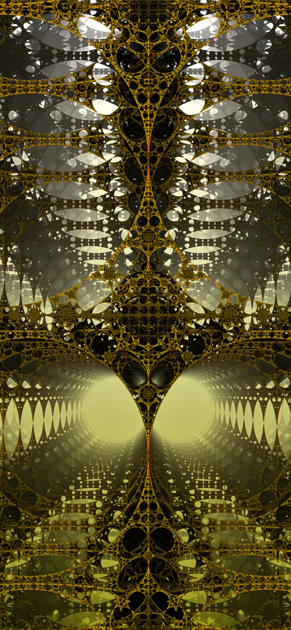 Обои солнечный свет, растение, лес, отражение, лист в разрешении 1125x2436